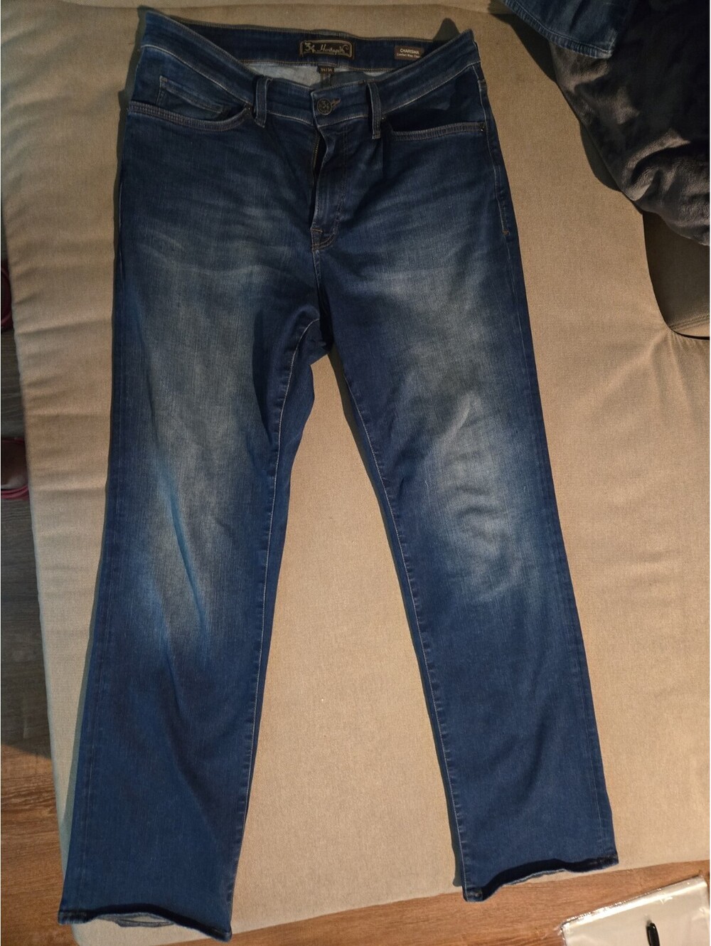 34 Heritage Jeans Mens 34x34 Charisma Comfort Rise Classic Straight Pants